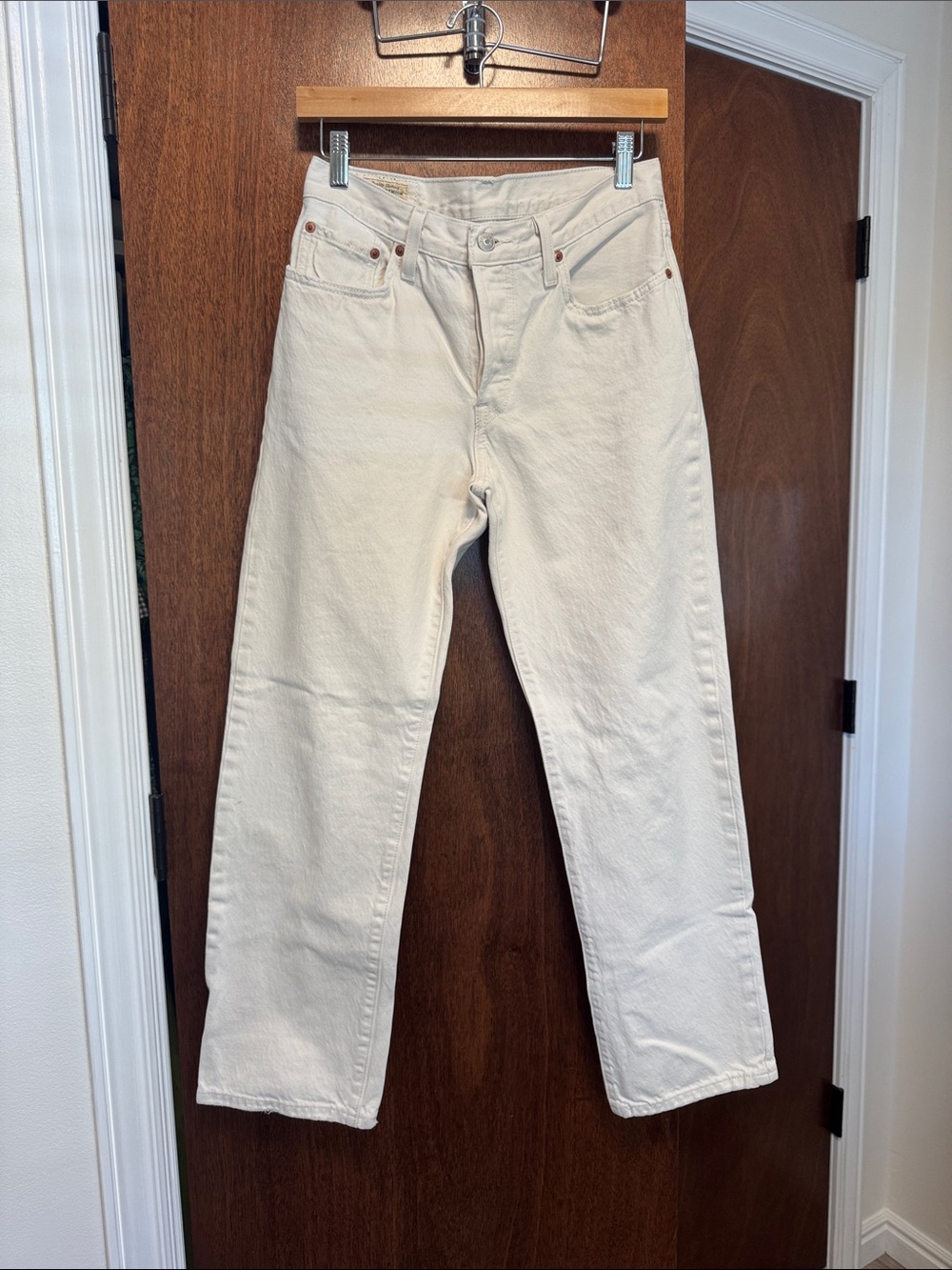 Levi’s 90s 501 Cream Jean